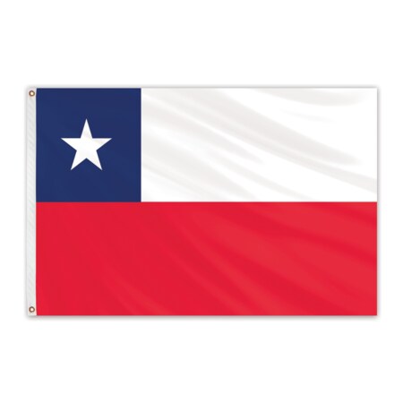 Chile Outdoor Nylon Flag 2'x3'
